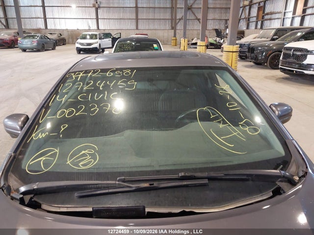 Продажа на аукционе авто 2014 Honda Civic, vin: 2HGFG3B57EH002378, номер лота: 12724459