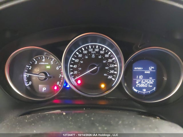 12724477 :رقم المزاد ، JM3KE2CY2G0801828 vin ، 2016 Mazda Cx-5 Touring مزاد بيع