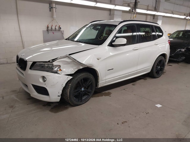 BMW X3 2014 5UXWX7C54EL983632 Image 2