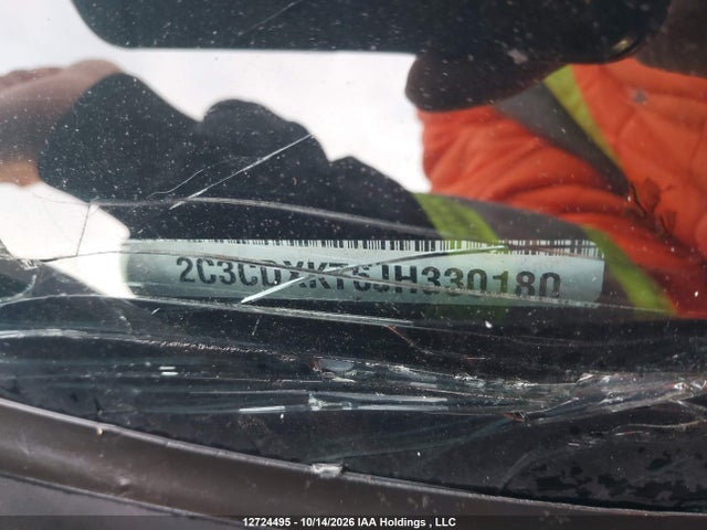 12724495 :رقم المزاد ، 2C3CDXKT6JH330180 vin ، 2018 Dodge Charger Police مزاد بيع
