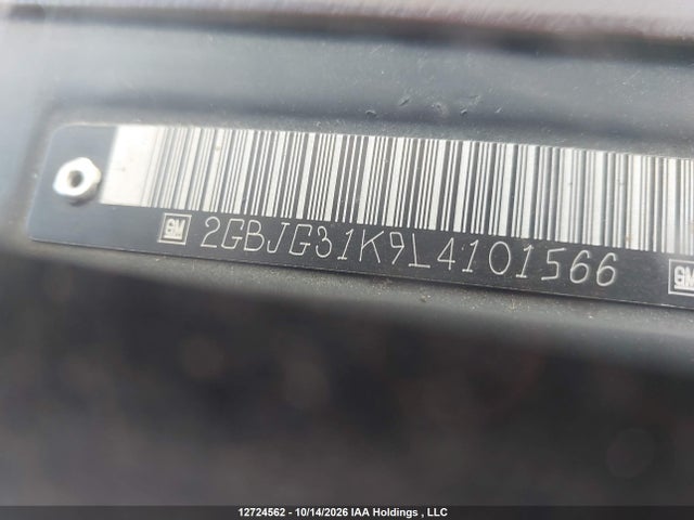 Aukcja sprzedaży 1990 Chevrolet G30, vin: 2GBJG31K9L4101566, numer aukcji: 12724562