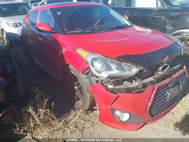Aukcja sprzedaży 2013 Hyundai Veloster Turbo, vin: KMHTC6AE4DU139642, numer aukcji: 12724597