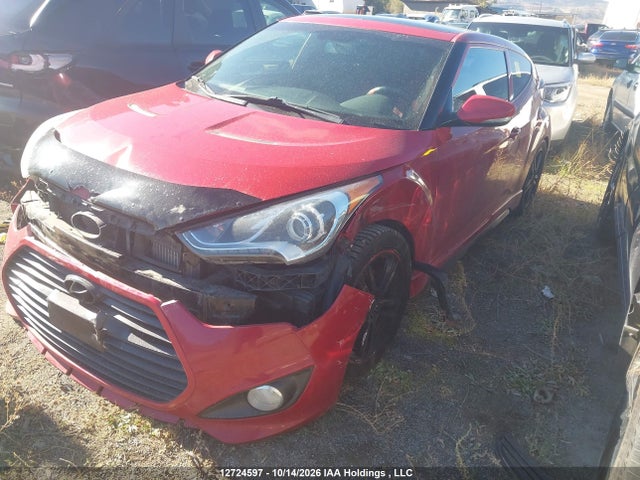 Aukcja sprzedaży 2013 Hyundai Veloster Turbo, vin: KMHTC6AE4DU139642, numer aukcji: 12724597