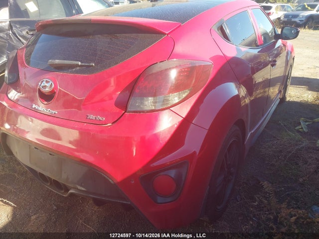 Aukcja sprzedaży 2013 Hyundai Veloster Turbo, vin: KMHTC6AE4DU139642, numer aukcji: 12724597