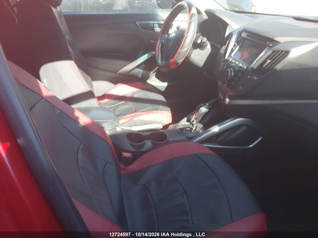 Aukcja sprzedaży 2013 Hyundai Veloster Turbo, vin: KMHTC6AE4DU139642, numer aukcji: 12724597