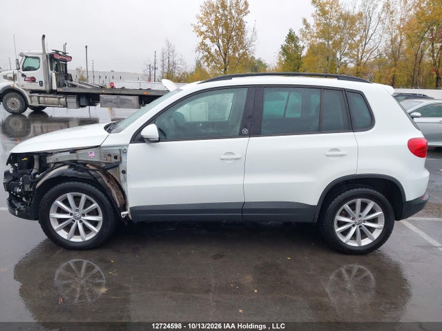 2017 Volkswagen Tiguan Wolfsburg Edition მანქანა იყიდება აუქციონზე, vin: WVGNV7AX6HK027503, აუქციონის ნომერი: 12724598