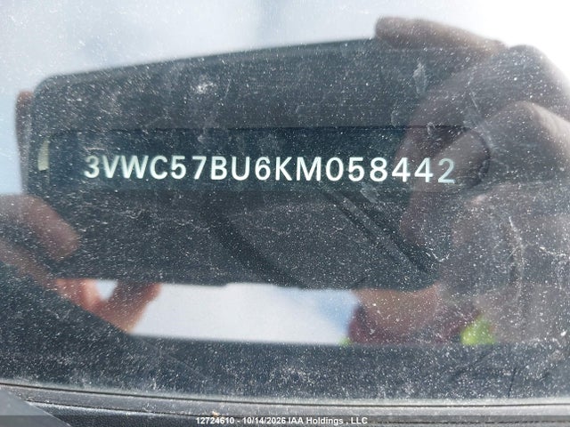 3VWC57BU6KM058442 Volkswagen Jetta Comfortline