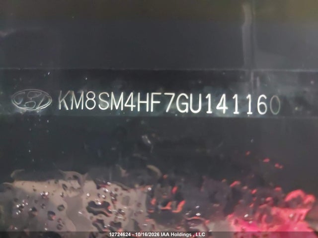 KM8SM4HF7GU141160 Hyundai SANTA FE XL