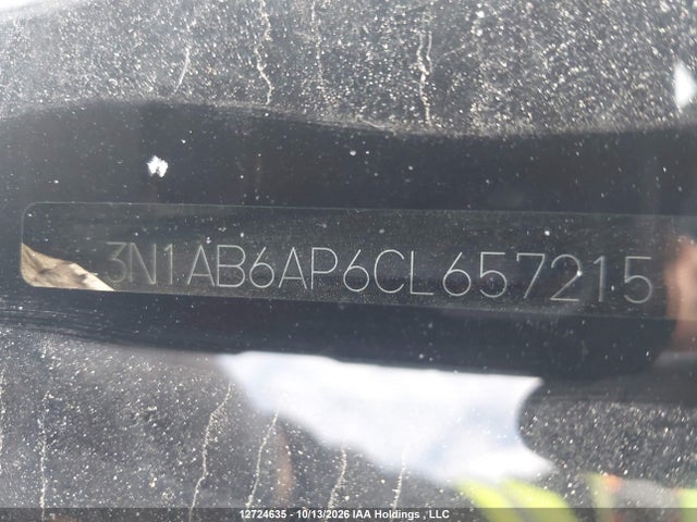Aukcja sprzedaży 2012 Nissan Sentra 2.0, vin: 3N1AB6AP6CL657215, numer aukcji: 12724635