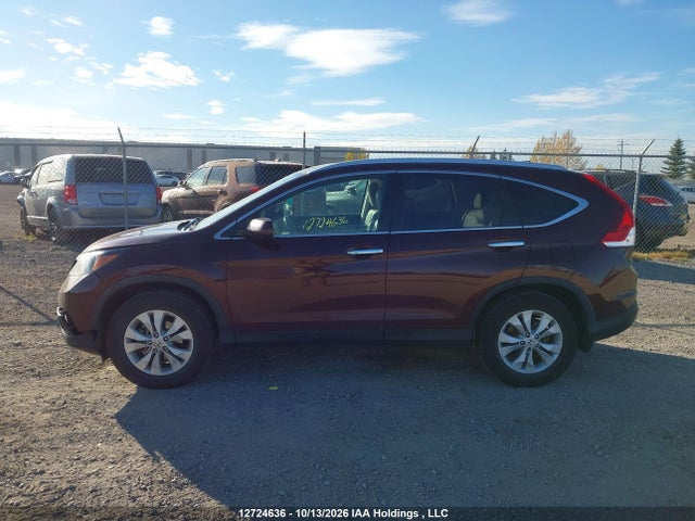 12724636 :رقم المزاد ، 2HKRM4H96DH109657 vin ، 2013 Honda Cr-v Touring مزاد بيع