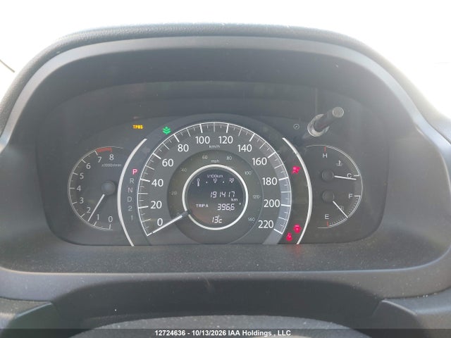 12724636 :رقم المزاد ، 2HKRM4H96DH109657 vin ، 2013 Honda Cr-v Touring مزاد بيع