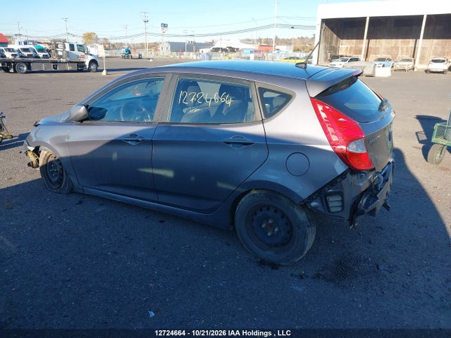 12724664 :رقم المزاد ، KMHCT5AE8GU254758 vin ، 2016 Hyundai Accent Gl مزاد بيع
