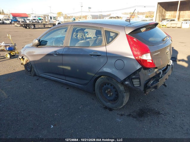 12724664 :رقم المزاد ، KMHCT5AE8GU254758 vin ، 2016 Hyundai Accent Gl مزاد بيع