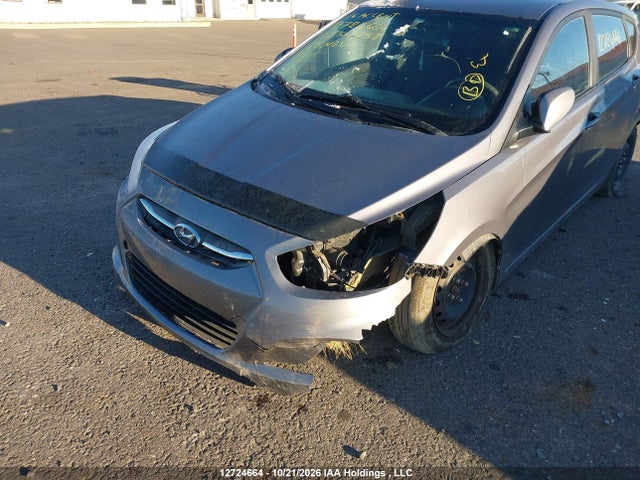 12724664 :رقم المزاد ، KMHCT5AE8GU254758 vin ، 2016 Hyundai Accent Gl مزاد بيع
