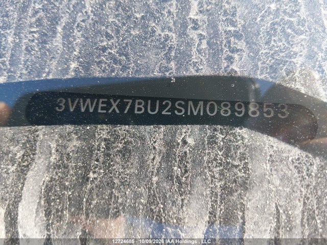 12724685 :رقم المزاد ، 3VWEX7BU2SM089853 vin ، 2025 Volkswagen Jetta Se مزاد بيع