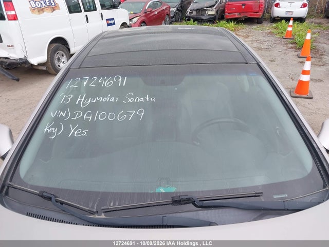 12724691 :رقم المزاد ، KMHEC4A40DA100679 vin ، 2013 Hyundai Sonata Hybrid Hybrid مزاد بيع