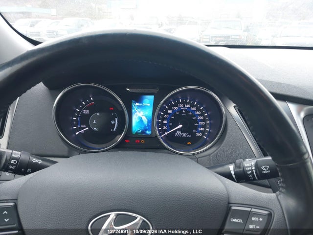 12724691 :رقم المزاد ، KMHEC4A40DA100679 vin ، 2013 Hyundai Sonata Hybrid Hybrid مزاد بيع