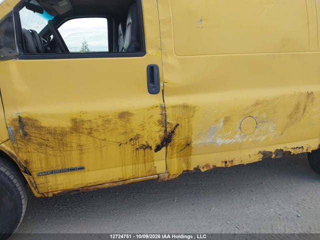 2002 Gmc Savana G2500 მანქანა იყიდება აუქციონზე, vin: 1GTFG25M621148292, აუქციონის ნომერი: 12724751