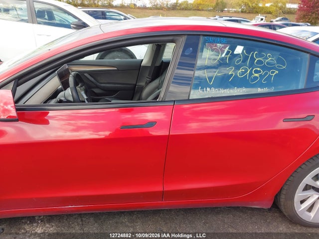 Tesla MODEL 3 2022 5YJ3E1EB4NF301829 Image 13
