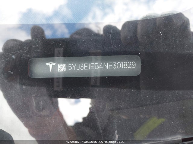 Tesla MODEL 3 2022 5YJ3E1EB4NF301829 Image 19