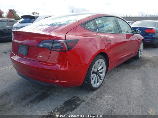 Tesla MODEL 3 2022 5YJ3E1EB4NF301829 Image 4