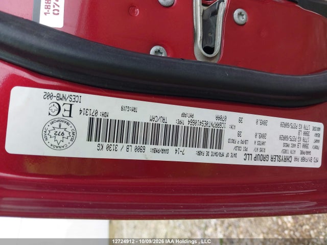 Продажа на аукционе авто 2014 Ram 1500 Laramie, vin: 1C6RR7NT0ES410664, номер лота: 12724912