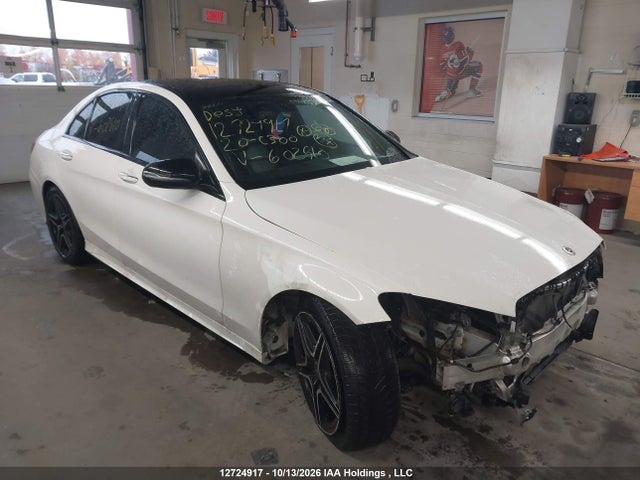 2020 Mercedes-benz C 300 4matic მანქანა იყიდება აუქციონზე, vin: W1KWF8EB8LR602510, აუქციონის ნომერი: 12724917