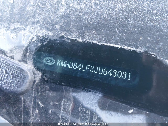 Aukcja sprzedaży 2018 Hyundai Elantra Gl, vin: KMHD84LF3JU643031, numer aukcji: 12724937
