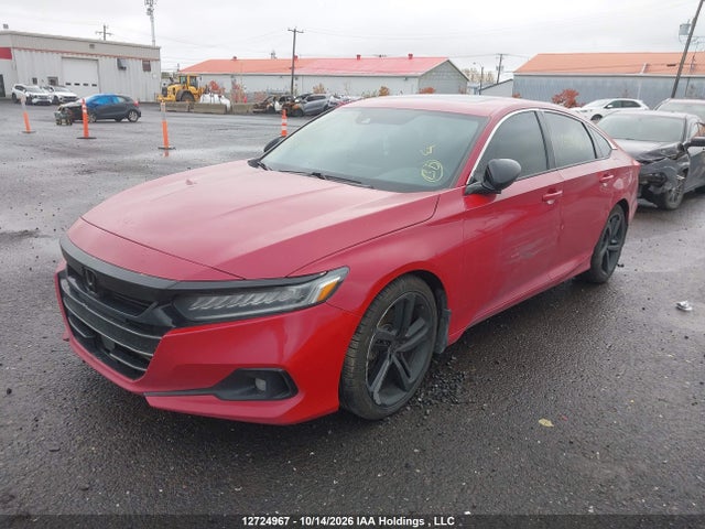 Продажа на аукционе авто 2021 Honda Accord Sport 1.5t, vin: 1HGCV1F36MA801331, номер лота: 12724967