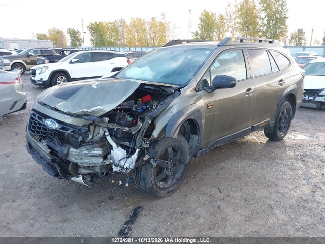 12724981 :رقم المزاد ، 4S4BTHTD2P3158891 vin ، 2023 Subaru Outback Wilderness مزاد بيع