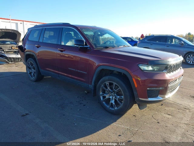 2021 Jeep Grand Cherokee L Limited მანქანა იყიდება აუქციონზე, vin: 1C4RJKBG7M8115874, აუქციონის ნომერი: 12725026