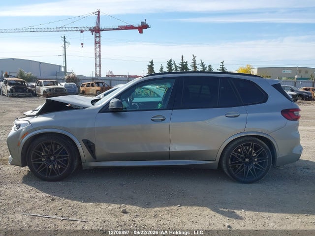 12708897 :رقم المزاد ، 5YMJU0C02M9E31455 vin ، 2021 Bmw X5 M Competition مزاد بيع
