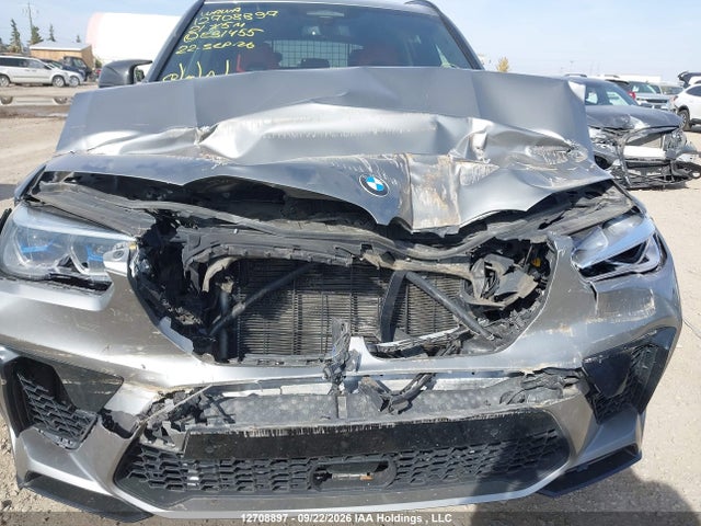 12708897 :رقم المزاد ، 5YMJU0C02M9E31455 vin ، 2021 Bmw X5 M Competition مزاد بيع