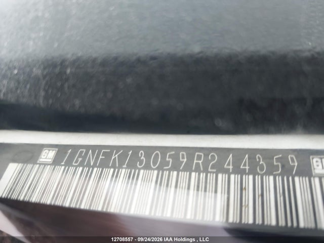 Auction sale of the 2009 Chevrolet Tahoe Ls, vin: 1GNFK13059R244359, lot number: 12708557