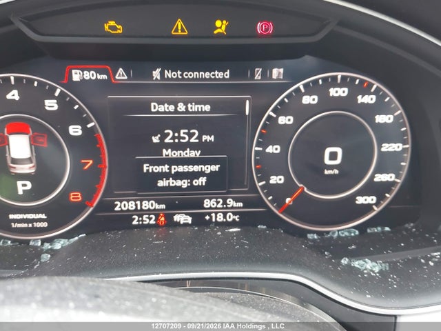 12707209 :رقم المزاد ، WA1WAAF75HD047928 vin ، 2017 Audi Q7 3.0t Technik مزاد بيع