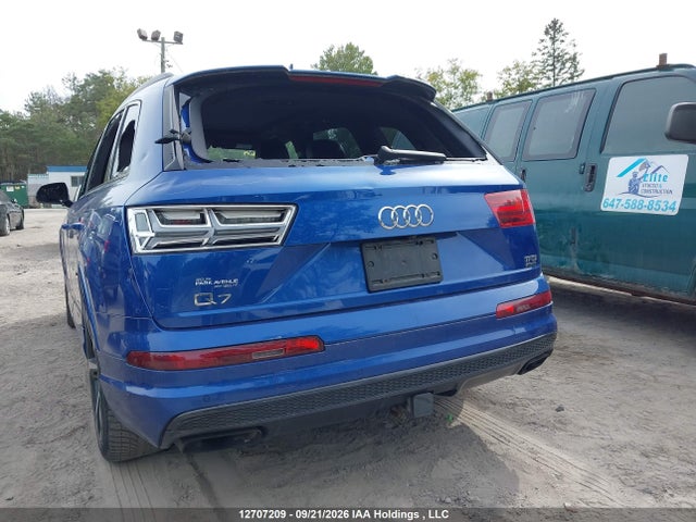 12707209 :رقم المزاد ، WA1WAAF75HD047928 vin ، 2017 Audi Q7 3.0t Technik مزاد بيع