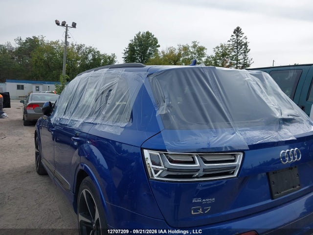 12707209 :رقم المزاد ، WA1WAAF75HD047928 vin ، 2017 Audi Q7 3.0t Technik مزاد بيع