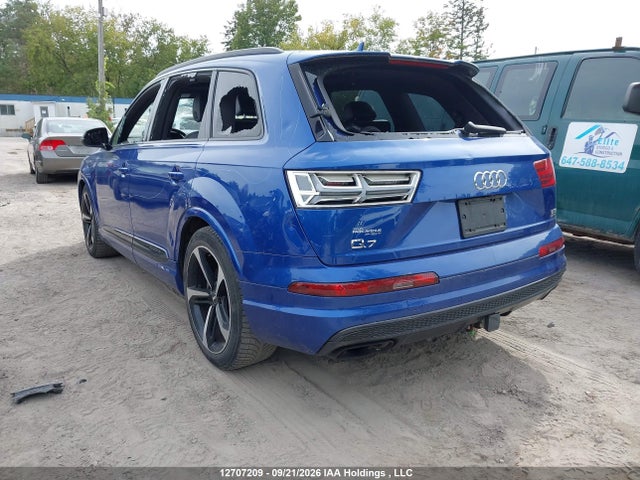 12707209 :رقم المزاد ، WA1WAAF75HD047928 vin ، 2017 Audi Q7 3.0t Technik مزاد بيع
