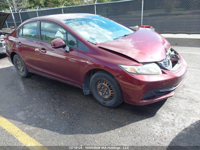 Auction sale of the 2013 Honda Civic Lx, vin: 2HGFB2F45DH018328, lot number: 12718125
