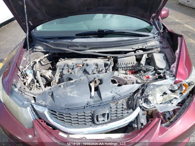 Auction sale of the 2013 Honda Civic Lx, vin: 2HGFB2F45DH018328, lot number: 12718125