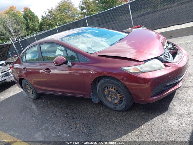 Auction sale of the 2013 Honda Civic Lx, vin: 2HGFB2F45DH018328, lot number: 12718125