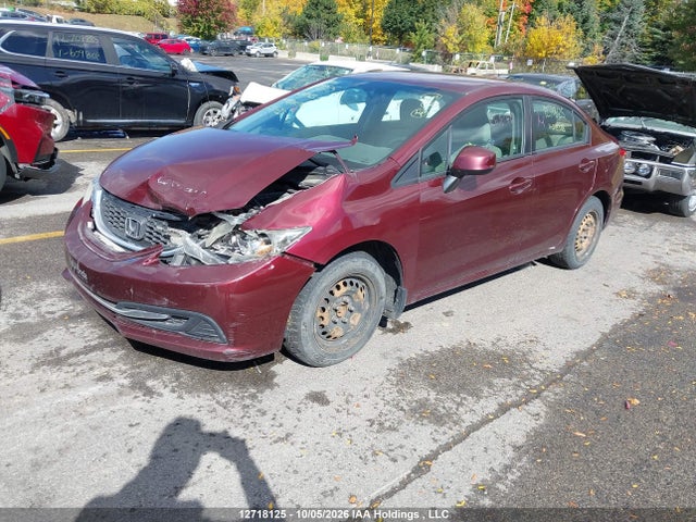 Auction sale of the 2013 Honda Civic Lx, vin: 2HGFB2F45DH018328, lot number: 12718125