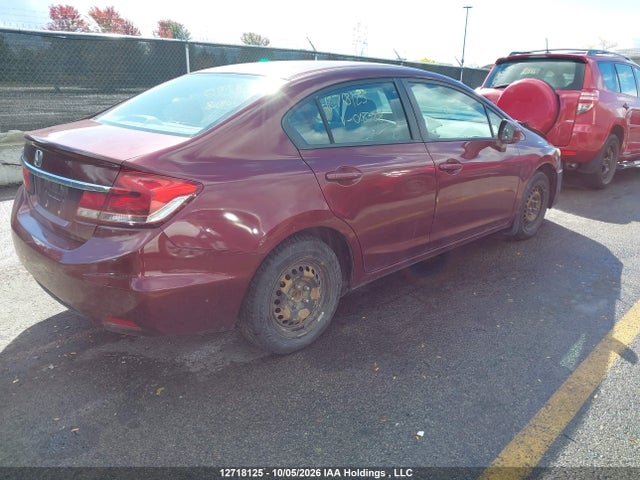 Auction sale of the 2013 Honda Civic Lx, vin: 2HGFB2F45DH018328, lot number: 12718125