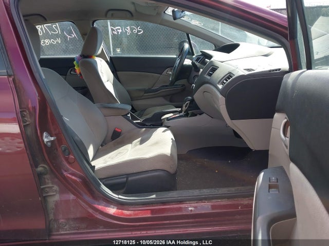 Auction sale of the 2013 Honda Civic Lx, vin: 2HGFB2F45DH018328, lot number: 12718125