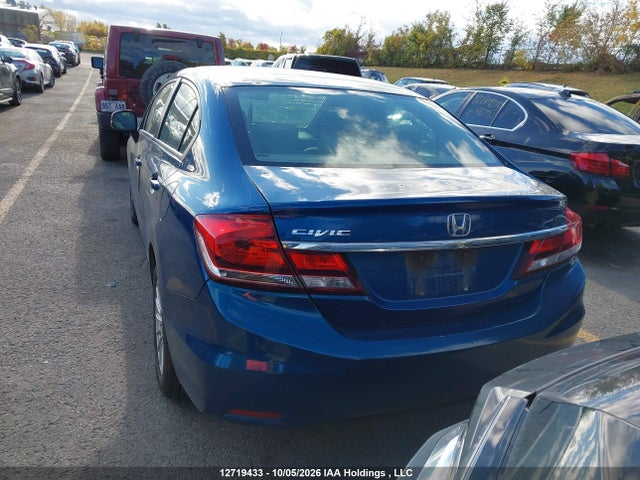 2013 Honda Civic Lx მანქანა იყიდება აუქციონზე, vin: 2HGFB2F45DH011783, აუქციონის ნომერი: 12719433
