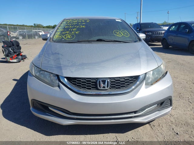 12706553 :رقم المزاد ، 2HGFB2F45EH031436 vin ، 2014 Honda Civic Lx مزاد بيع