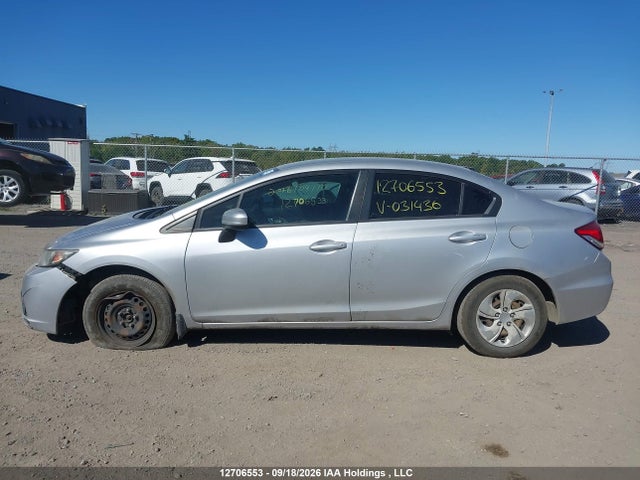 12706553 :رقم المزاد ، 2HGFB2F45EH031436 vin ، 2014 Honda Civic Lx مزاد بيع