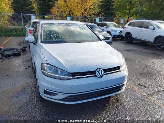 Продаж на аукціоні авто 2018 Volkswagen Golf 1.8 Tsi Comfortline/1.8 Tsi Highline/1.8 Tsi Trendline, vin: 3VWB17AU0JM278764, номер лоту: 12716239