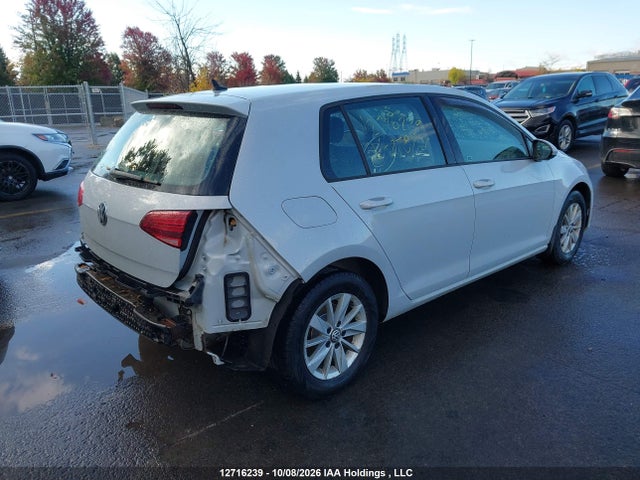 Продаж на аукціоні авто 2018 Volkswagen Golf 1.8 Tsi Comfortline/1.8 Tsi Highline/1.8 Tsi Trendline, vin: 3VWB17AU0JM278764, номер лоту: 12716239