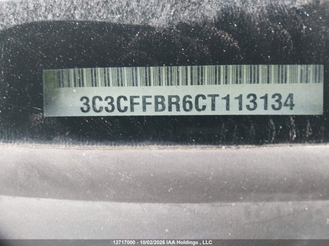 Aukcja sprzedaży 2012 Fiat 500 Sport, vin: 3C3CFFBR6CT113134, numer aukcji: 12717000